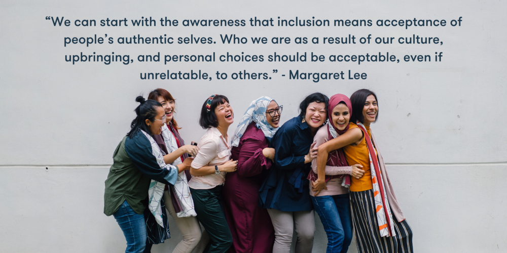 Margaret Lee quote on acceptance